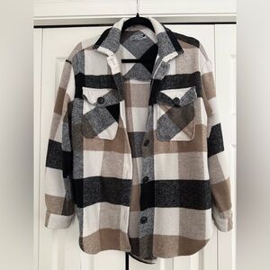 Plaid Women's Shacket